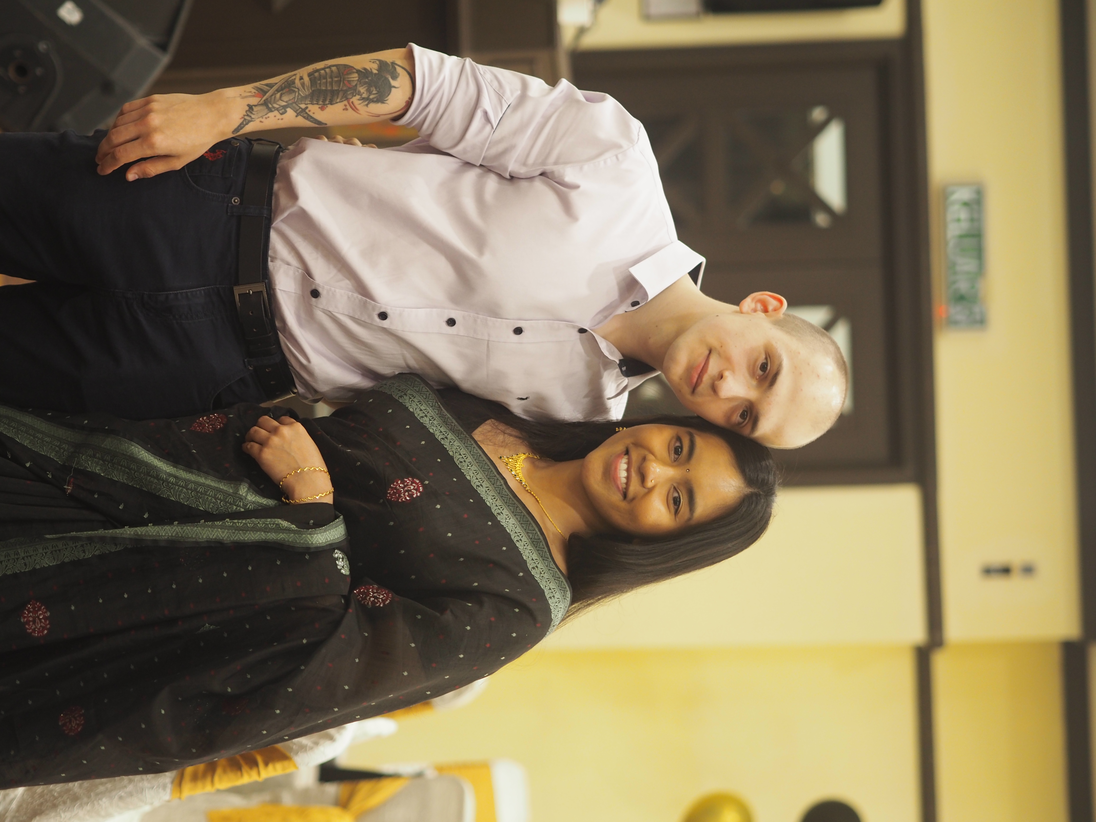 Tom and Dinesha portrait 6